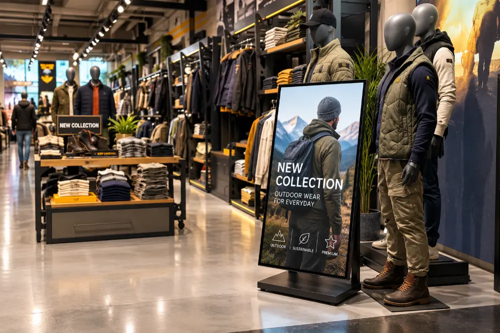 MOVE-MALL PUBLIC 1500 NITS für helle und öffentlich zugängliche Bereiche
