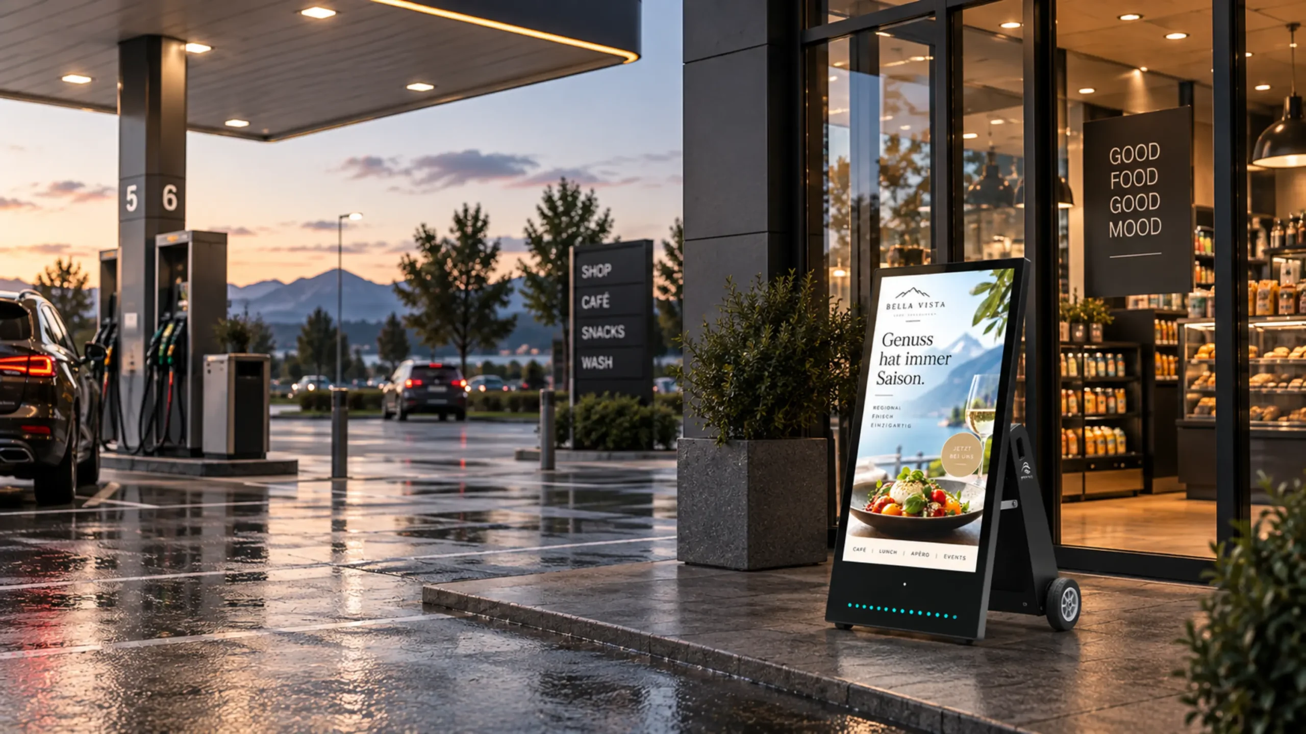 Digital Screens und Display Technologie