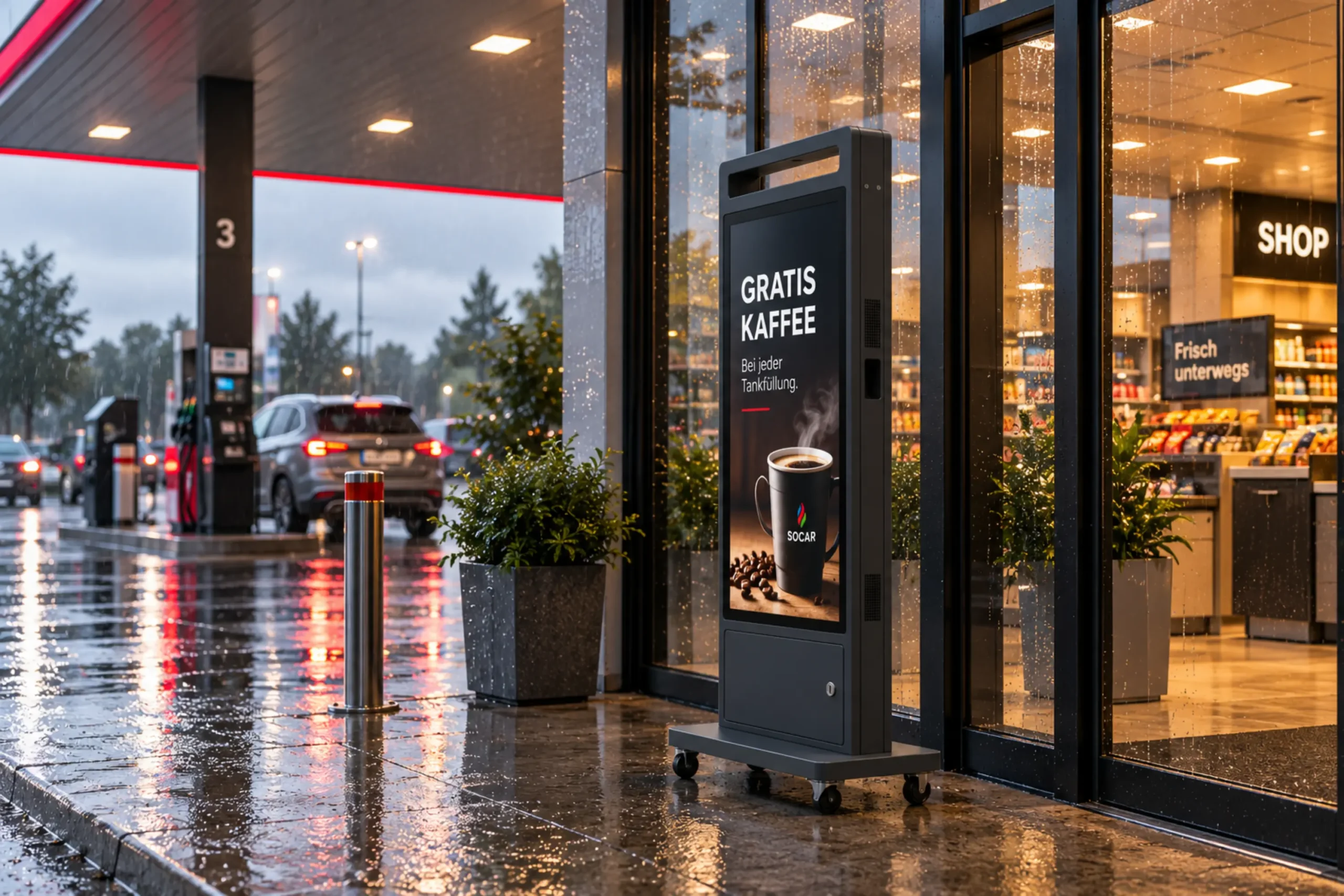 MOVE-PRIME DUAL IP65 im Outdoor-Einsatz