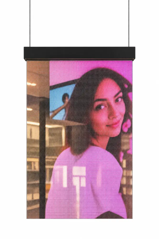WINDOW SLIM transparentes holografisches LED Display für Schaufenster